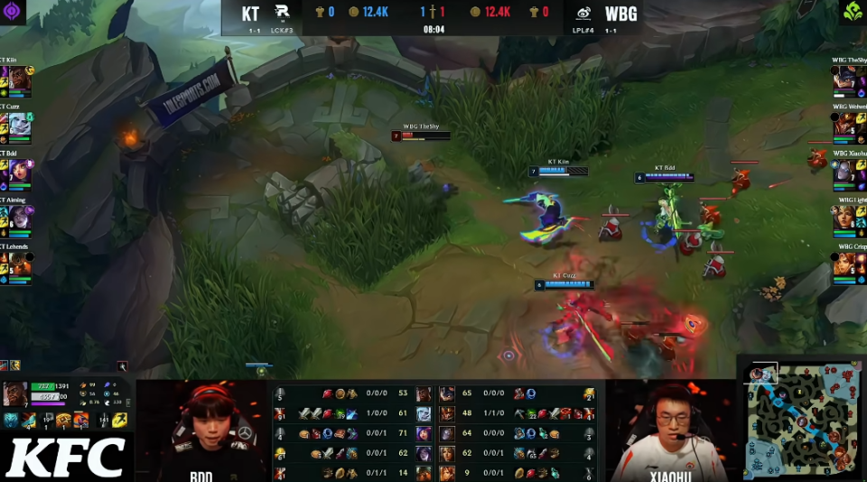 WBG横扫DK，BDD操刀奇招英雄翻盘全球总决赛3:2（柏林）